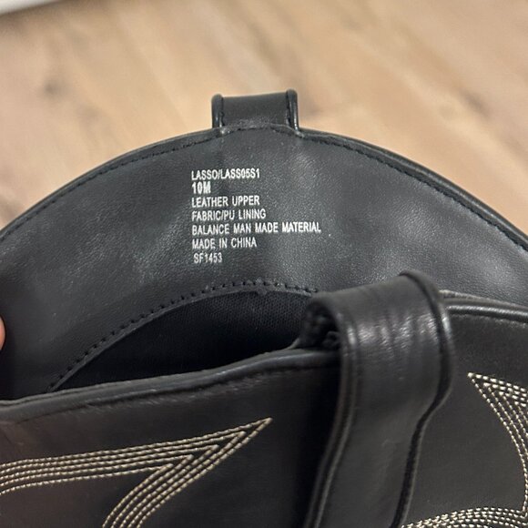 STEVE MADDEN Lasso Knee High Western Boot in Black Multi Size US 10 - Picture 9 of 13